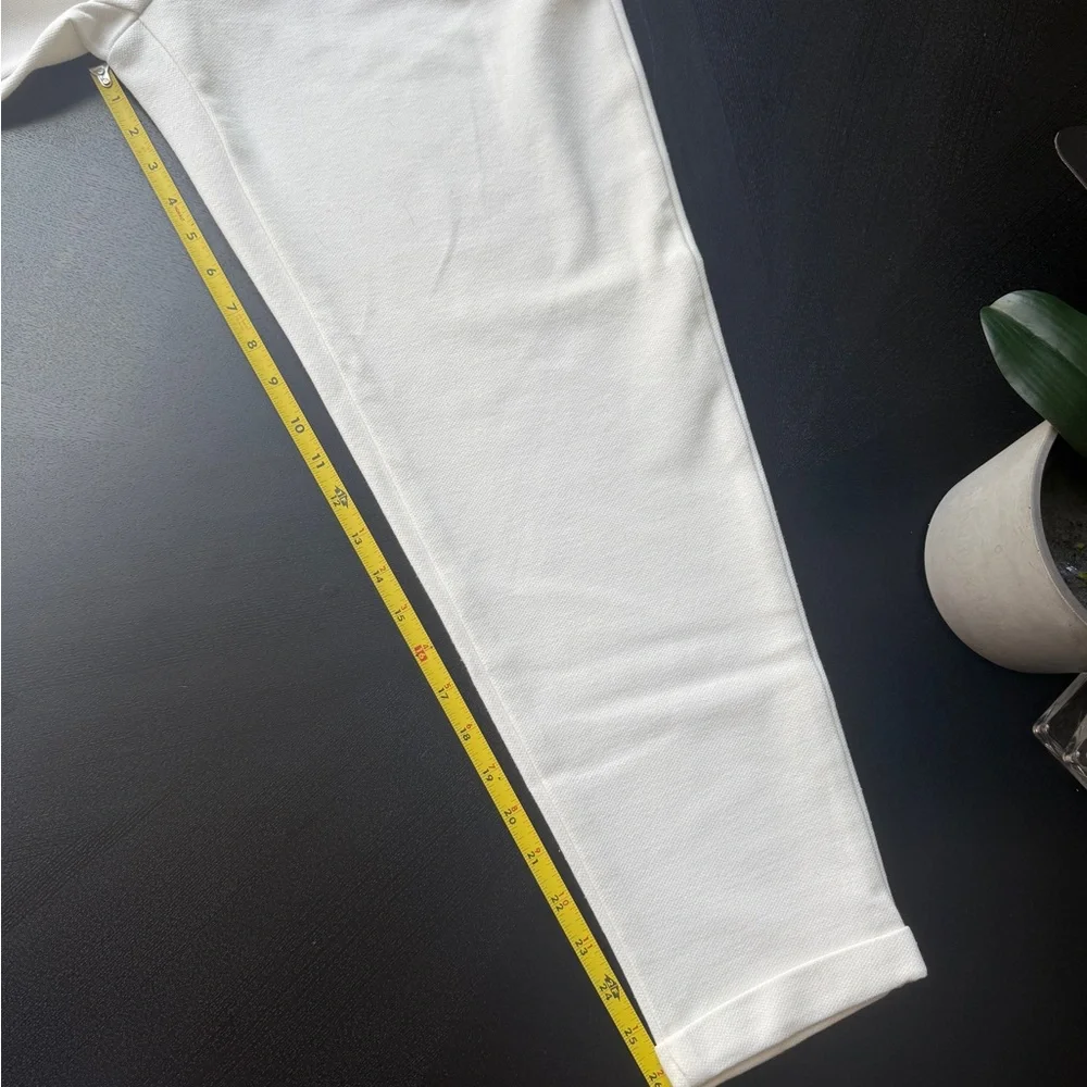Zara White Jogger Dress Pants - Picture 5 of 5